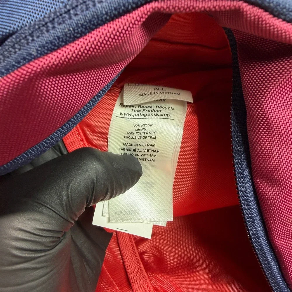 Patagonia Atom 8L Sling Backpack Red Burgundy Blue 48261SP19 Hiking Outdoor
